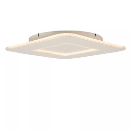 AXELLE kvadrātveida LED griestu lampa 24 W 2700 K balta (Lucide)