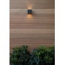 AXI Vannas istabas sienas lampa 2x7W integrēts LED IP54 melna (Lucide)