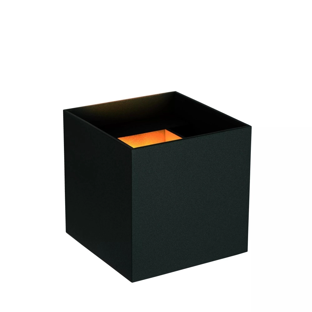 AXI Vannas istabas sienas lampa 2x7W integrēts LED IP54 melna (Lucide)