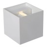AXI vannasistabas sienas LED prožektors 2 x 7 W 2700K IP54 balts (Lucide)