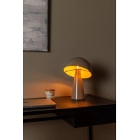 BARONE galda lampa Ø 23 cm, 1xE27, taupe (Lucide)