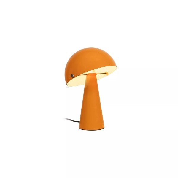 BARONE galda lampa Ø 23 cm, 1xE27, oranža (Lucide)