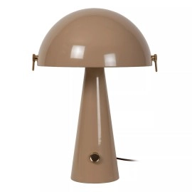 BARONE galda lampa Ø 38 cm, 1xE27, taupe (Lucide)