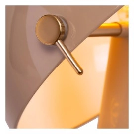 BARONE galda lampa Ø 38 cm, 1xE27, taupe (Lucide)