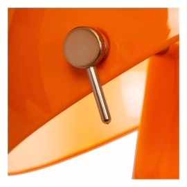 BARONE galda lampa Ø 38 cm, 1xE27, oranža (Lucide)