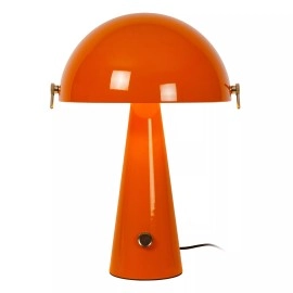 BARONE galda lampa Ø 38 cm, 1xE27, oranža (Lucide)