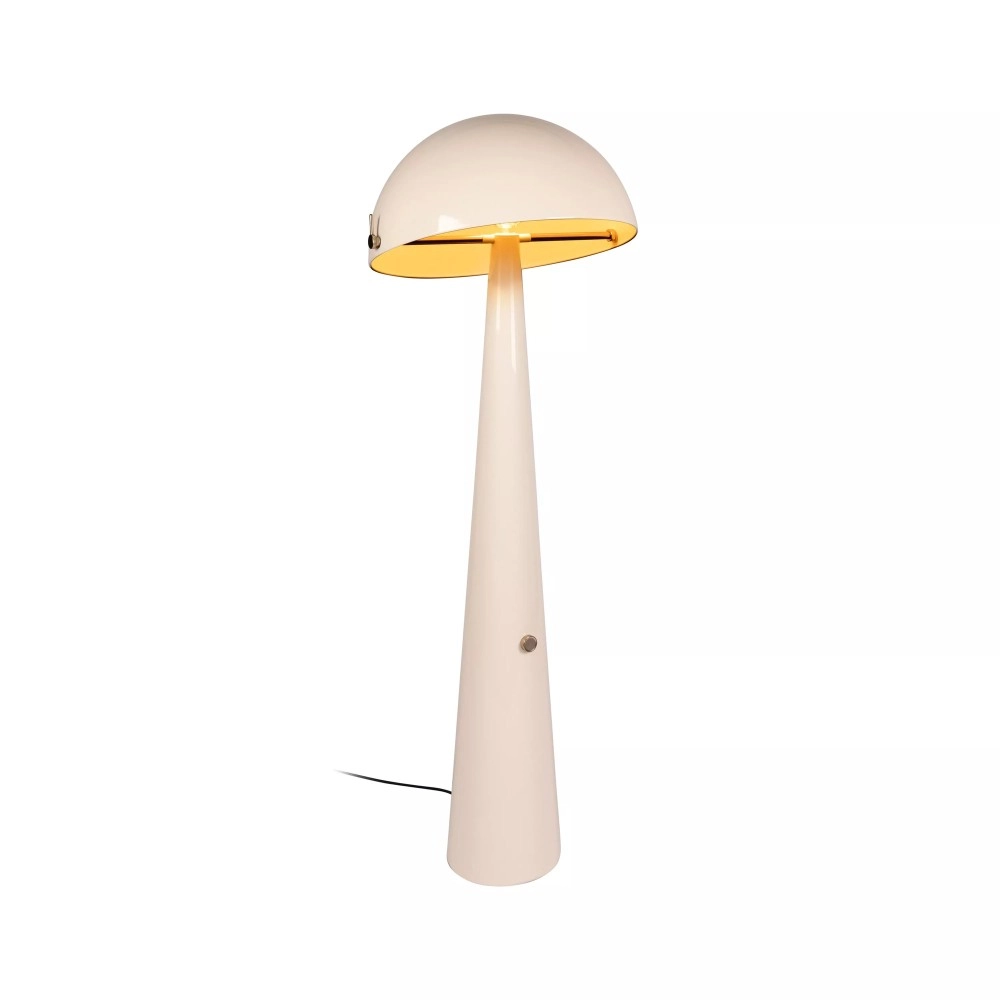 BARONE stāvlampa Ø 52,6 cm, 1xE27, krēmkrāsas (Lucide)