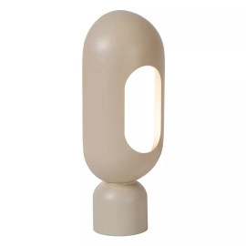 BARRIS galda lampa 39x32 cm 1xE27 taupe (Lucide)