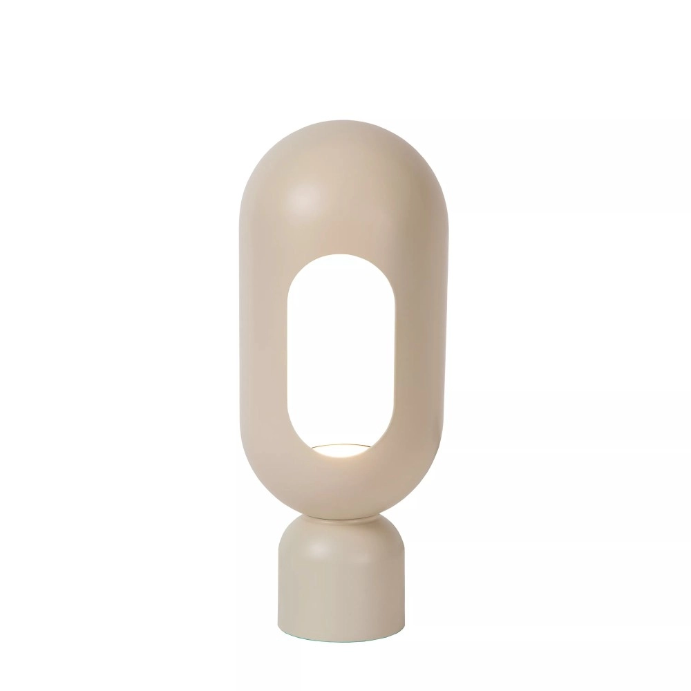 BARRIS galda lampa 39x32 cm 1xE27 taupe (Lucide)