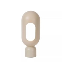 BARRIS galda lampa 39x32 cm 1xE27 taupe (Lucide)