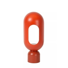 BARRIS galda lampa 39x32 cm 1xE27 terakota (Lucide)