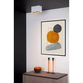 BIDO griestu prožektors 16,6x8,3 cm 2xGU10 balta (Lucide)