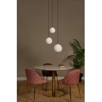 BINA piekaramā lampa Ø40 cm 3 x E27 balta porcelāna (Lucide)