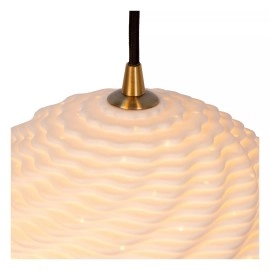 BINA piekaramā lampa Ø40 cm 3 x E27 balta porcelāna (Lucide)