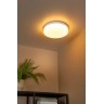 BISKIT vannas istabas griestu lampa Ø34,5 cm LED 1x24W 2700K IP44 ar kustības sensoru balta (Lucide)