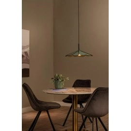BLOMSTER piekaramā lampa Ø 47 cm, LED 9W 2700K, zaļā krāsā (Lucide)