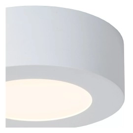 BRICE-LED vannas istabas griestu lampa Ø 11,7 cm LED dimmējama 8W 3000K IP44 balta (Lucide)