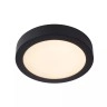 BRICE-LED vannas istabas griestu lampa Ø 24 cm LED dimmējama 15W 3000K IP44 melna (Lucide)