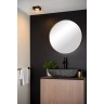 BRICE-LED vannas istabas griestu lampa 10x10 cm LED dimmējama 8W 3000K IP44 melna (Lucide)