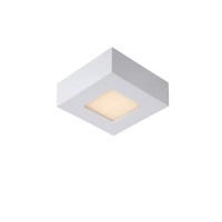 BRICE-LED vannas istabas griestu lampa 10x10 cm LED dimmējama 8W 3000K IP44 balta (Lucide)