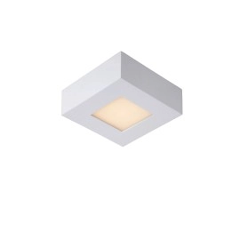 BRICE-LED vannas istabas griestu lampa 10x10 cm LED dimmējama 8W 3000K IP44 balta (Lucide)