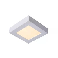 BRICE-LED vannas istabas griestu lampa 16x16 cm LED dimmējama 15W 3000K IP44 balta (Lucide)