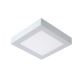 BRICE-LED vannas istabas griestu lampa 22x22 cm LED dimmējama 22W 3000K IP44 balta (Lucide)