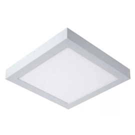 BRICE-LED vannas istabas griestu lampa 30x30 cm LED dimmējama 30W 3000K IP44 balta (Lucide)