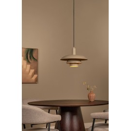 BRUNO piekaramā lampa Ø 38 cm 1xE27, taupe (Lucide)