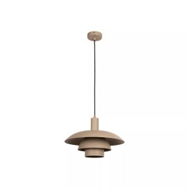 BRUNO piekaramā lampa Ø 38 cm 1xE27, taupe (Lucide)