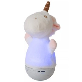 DOLLY LED bērnu naktslampiņa ar mūziku balta (Lucide)