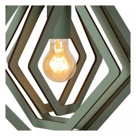 MAURO E27 bērnu piekaramā lampa zaļa (Lucide)