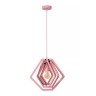MAURO E27 bērnu piekaramā lampa rozā (Lucide)