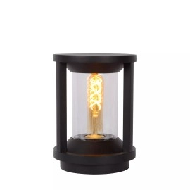 CADIX āra stabiņa lampa 1x15W E27 IP65 melna (Lucide)