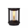 CADIX āra stabiņa lampa 1x15W E27 IP65 melna (Lucide)