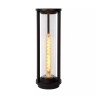 CADIX āra stabiņa lampa 1x15W E27 IP65 melna (Lucide)