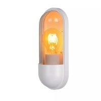 CAPSULE āra sienas lampa 1×15W E27 balta (Lucide)