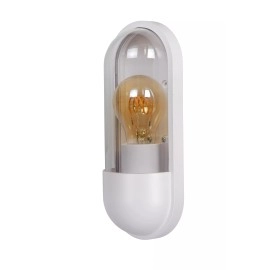 CAPSULE āra sienas lampa 1×15W E27 balta (Lucide)