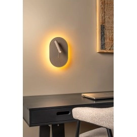 CARMINO Sienas lampa LED 1x9,8W 2700K taupe (Lucide)