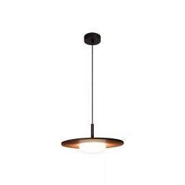 CARMINO piekaramā lampa Ø 38,7 cm, LED 8W 2700K, terakotas krāsā (Lucide)