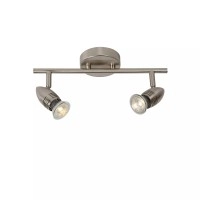 CARO-LED griestu prožektors GU10 2 x 5 W 2700K satīna hroms (Lucide)