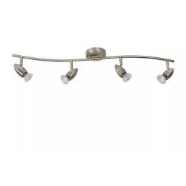 CARO-LED griestu prožektors GU10 4 x 5 W 2700K satīna hroms (Lucide)