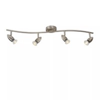CARO-LED griestu prožektors GU10 4 x 5 W 2700K satīna hroms (Lucide)