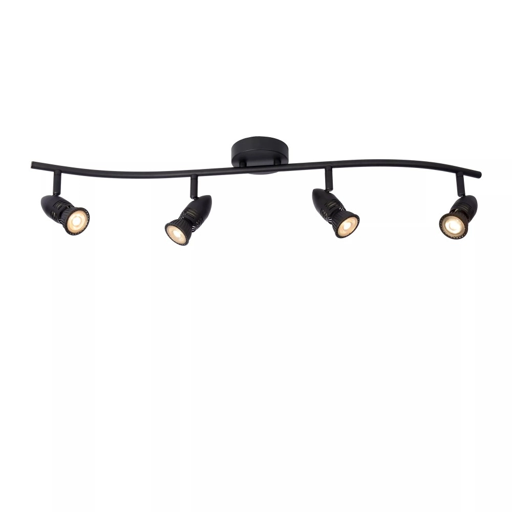 CARO griestu prožektors 4xGU10 5W melna (Lucide)