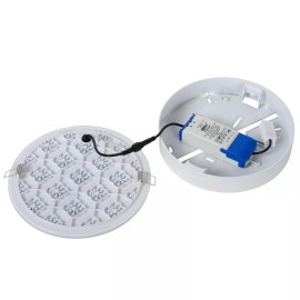 CERES-LED vannas istabas griestu lampa Ø21,5 cm LED 30W IP44 balta (Lucide)