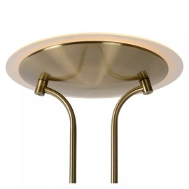 CHAMPION-LED stāvlampa lasīšanai LED 20W + 4W bronza (Lucide)