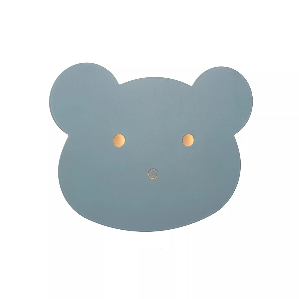CHARLIE LED bērnu sienas lampa 7 W 2700 K zila (Lucide)