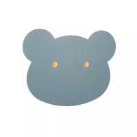 CHARLIE LED bērnu sienas lampa 7 W 2700 K zila (Lucide)