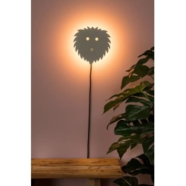CHARLIE LED bērnu sienas lampa 7 W 2700 K krēmkrāsas (Lucide)