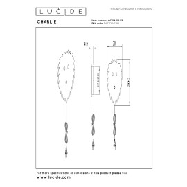 CHARLIE LED bērnu sienas lampa 7 W 2700 K krēmkrāsas (Lucide)